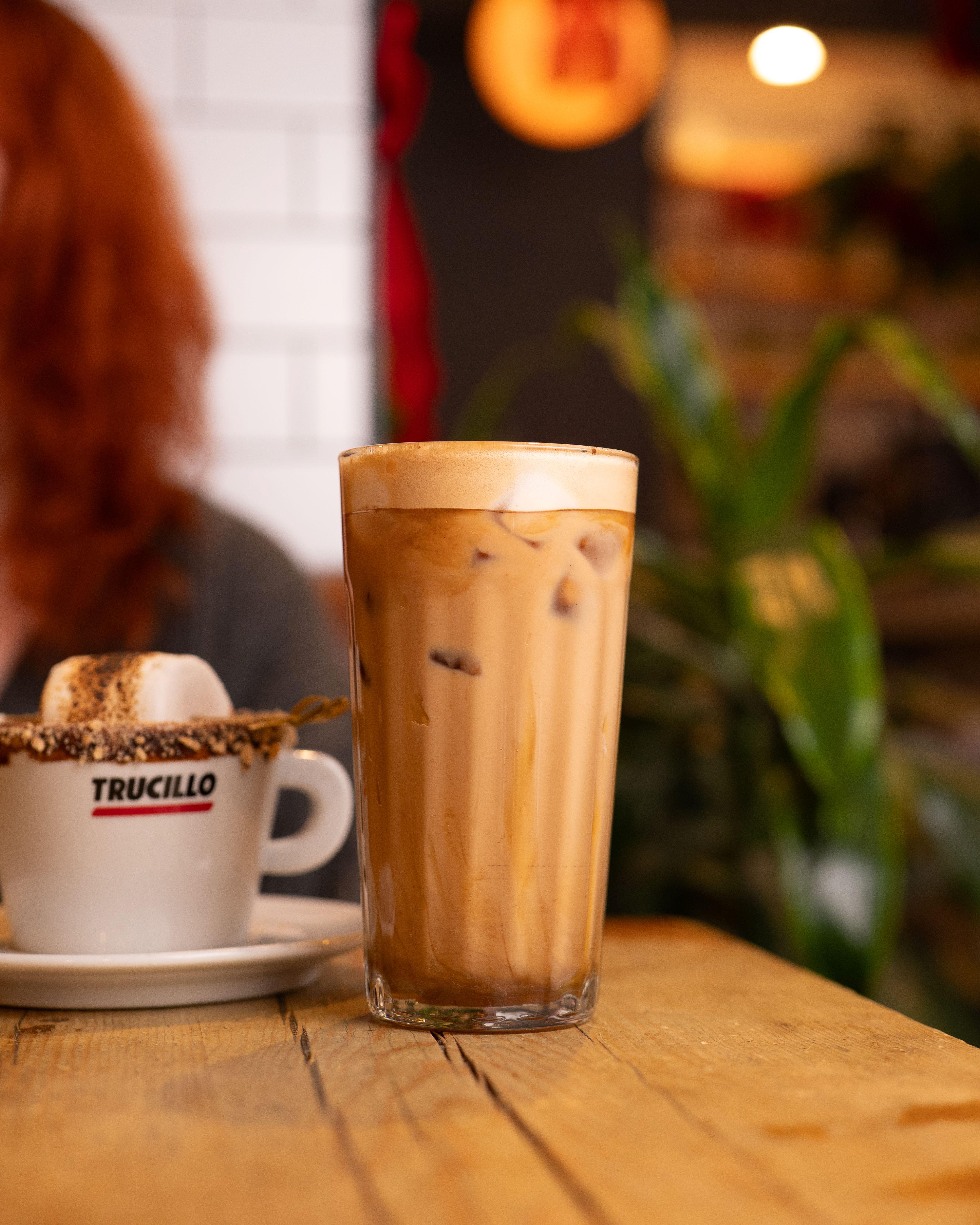 Iced Honey Oat Latte.