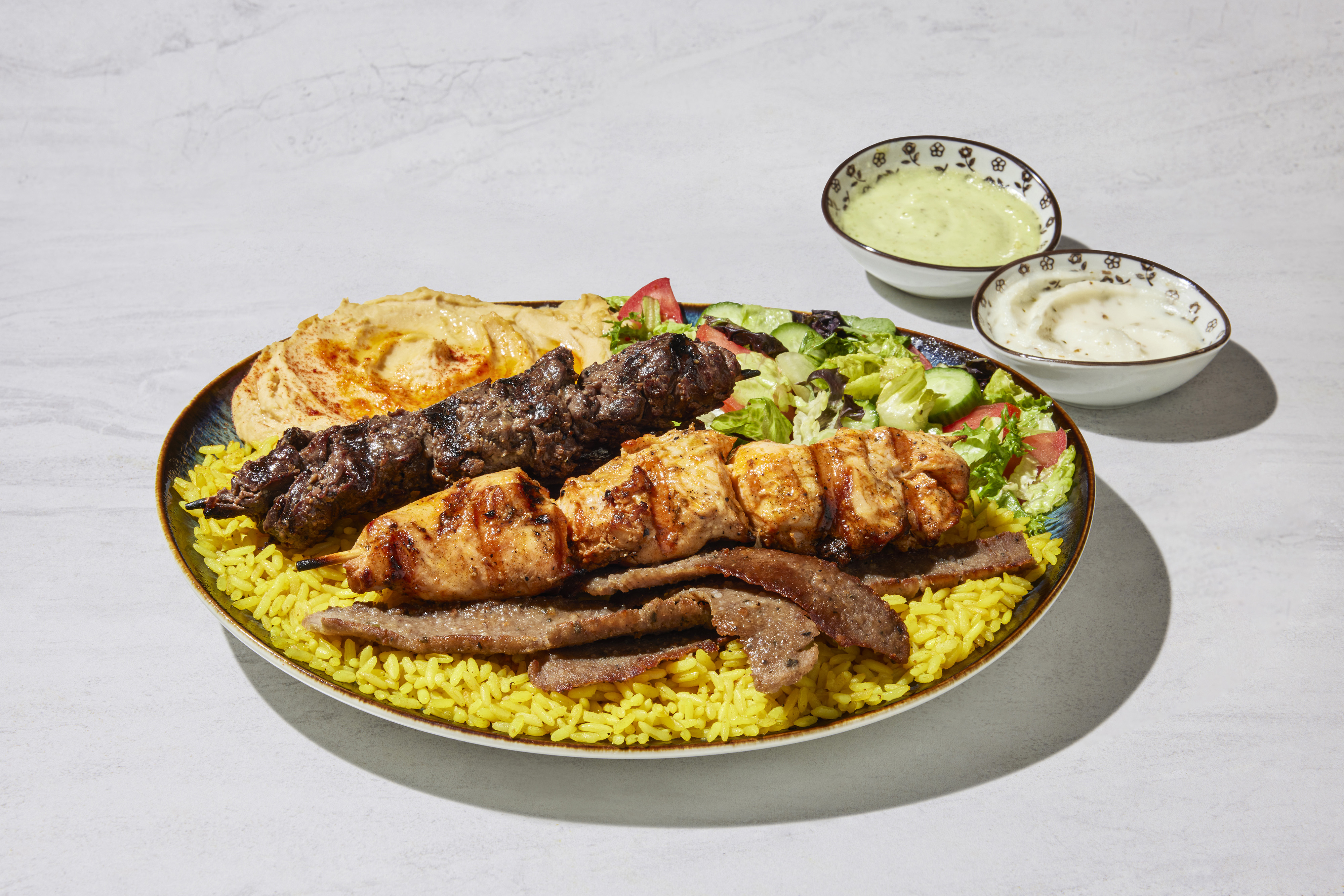 10. Gyro Mix Plate.
