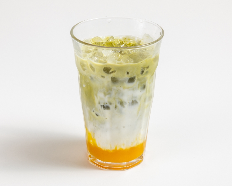 Iced Mango Matcha.