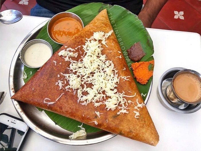 Cheese Dosa.
