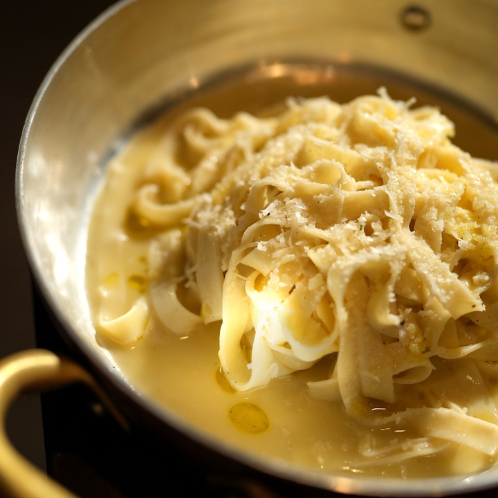 Fettuccine Alfredo.