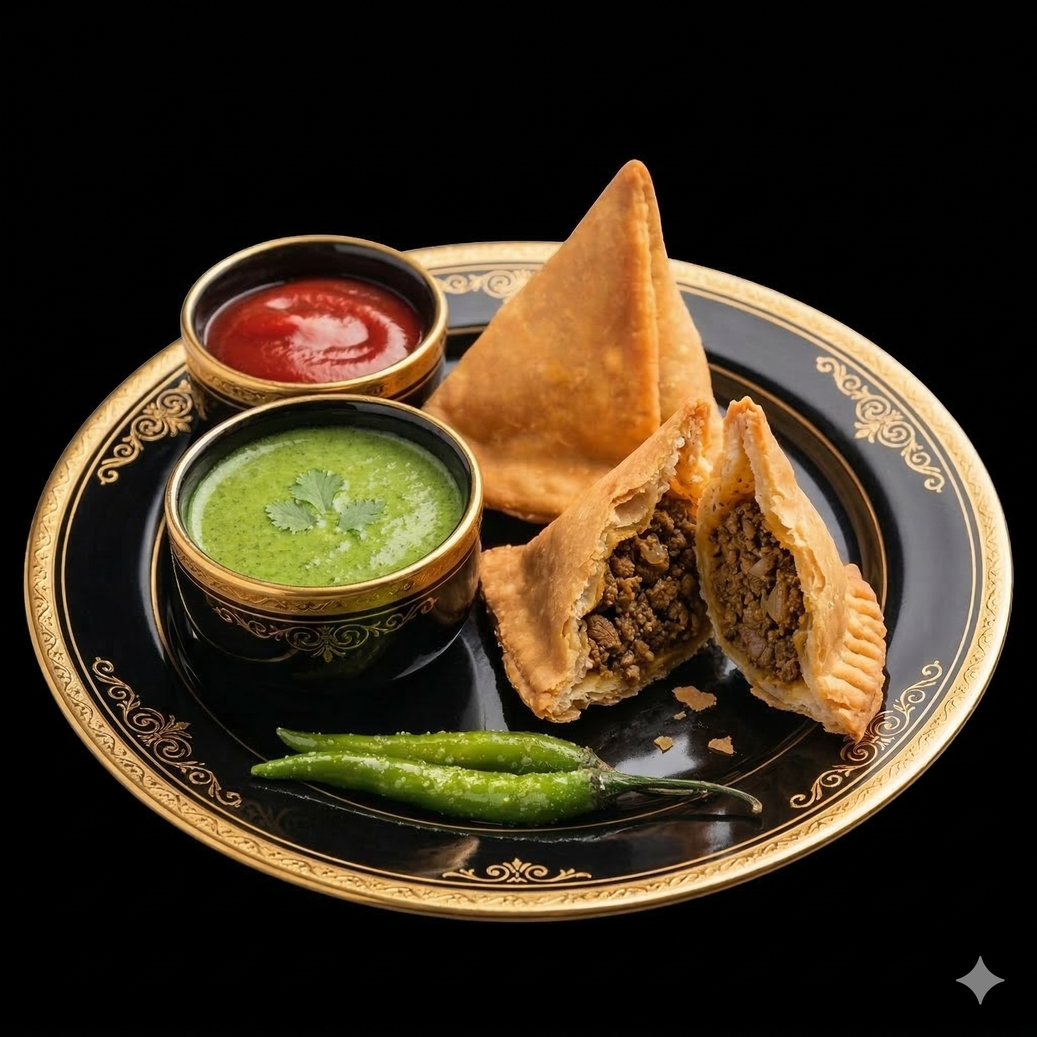 Lamb Samosa (2 Pc).