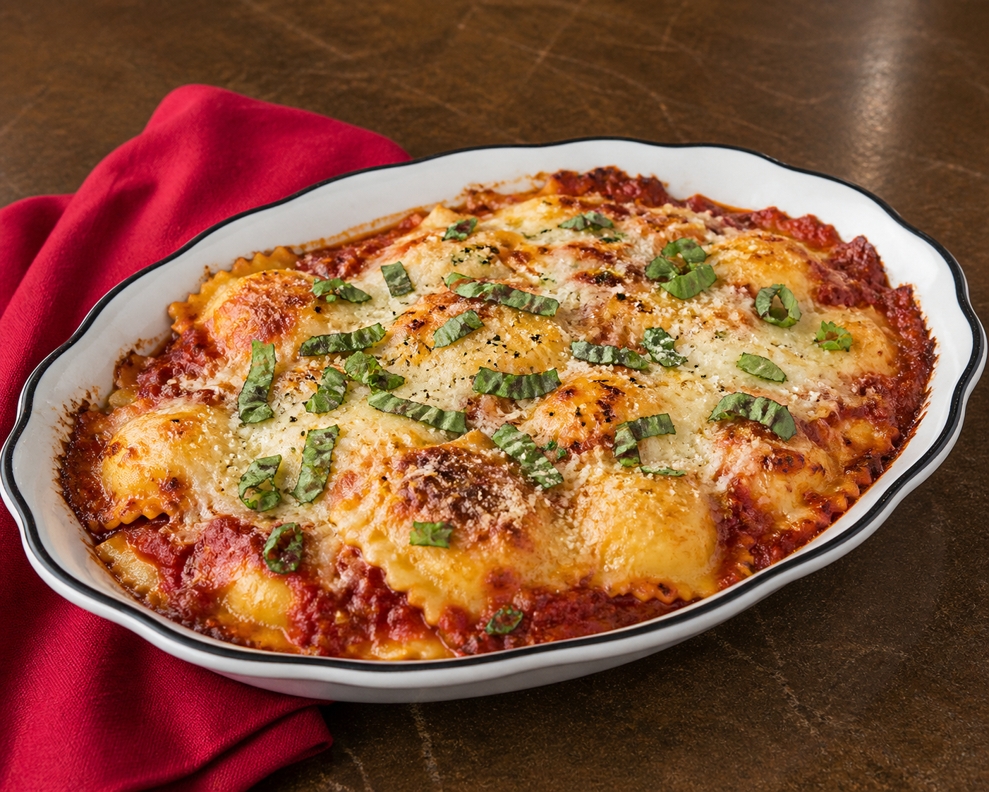 Baked Ravioli.