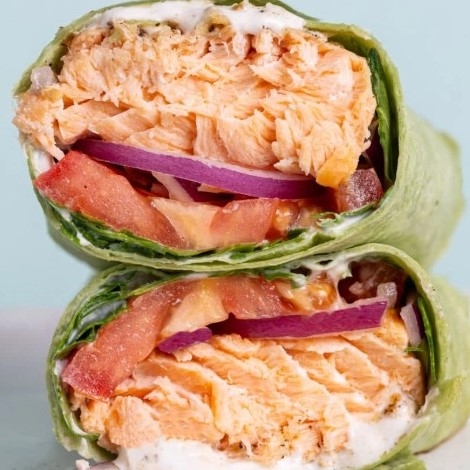 Salmon Wrap.