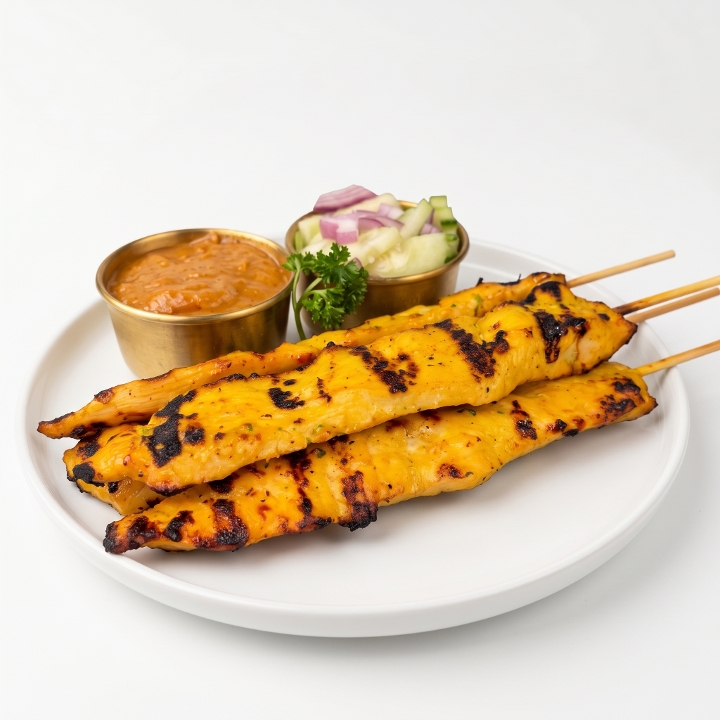 Chicken Satay (GF).