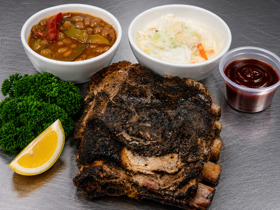 Half Slab Rib Dinner.