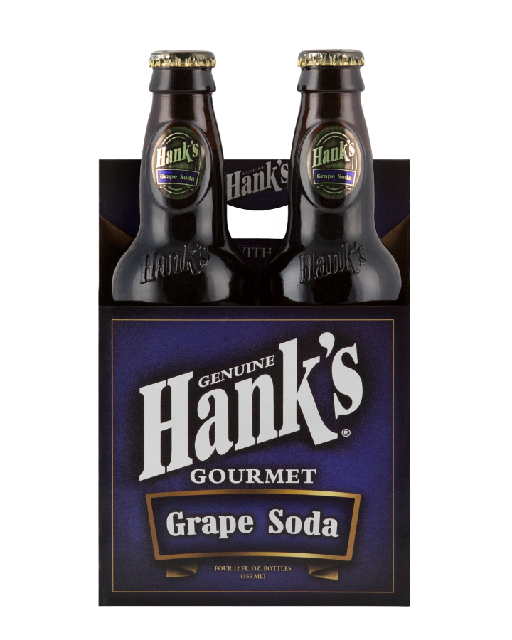 4-Pack Bottles Hanks Grape.