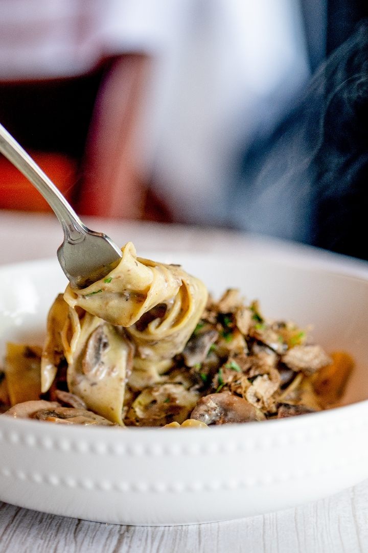 Pappardelle al Tartufo.