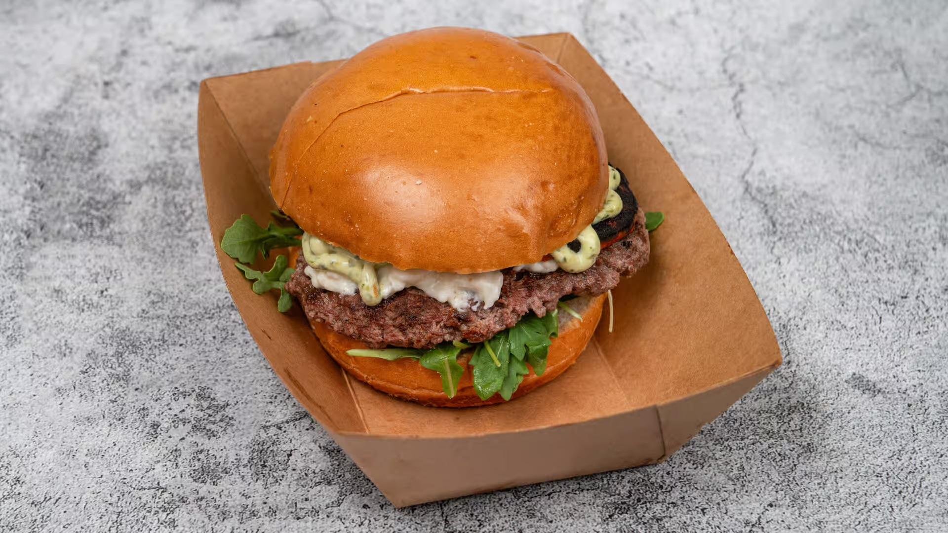 Italian Stallion Burger.