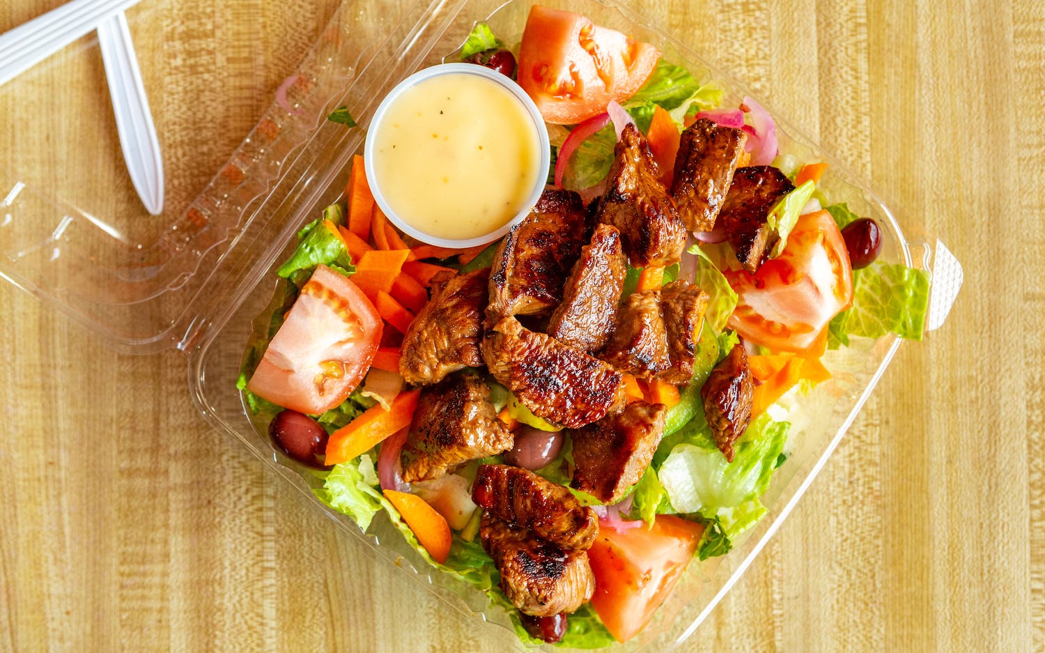 Steak Tip Salad.