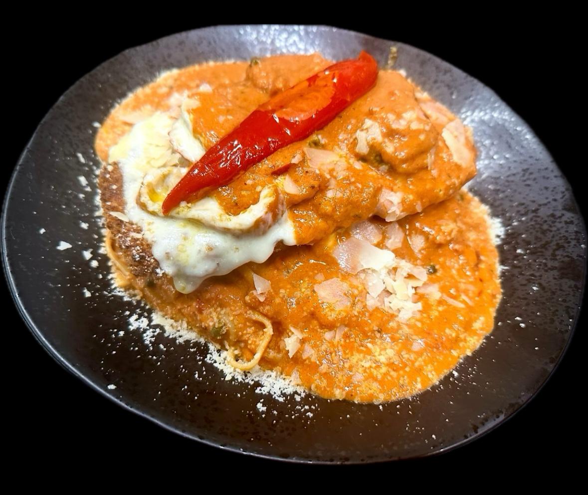 Chicken Diavolo Parm.