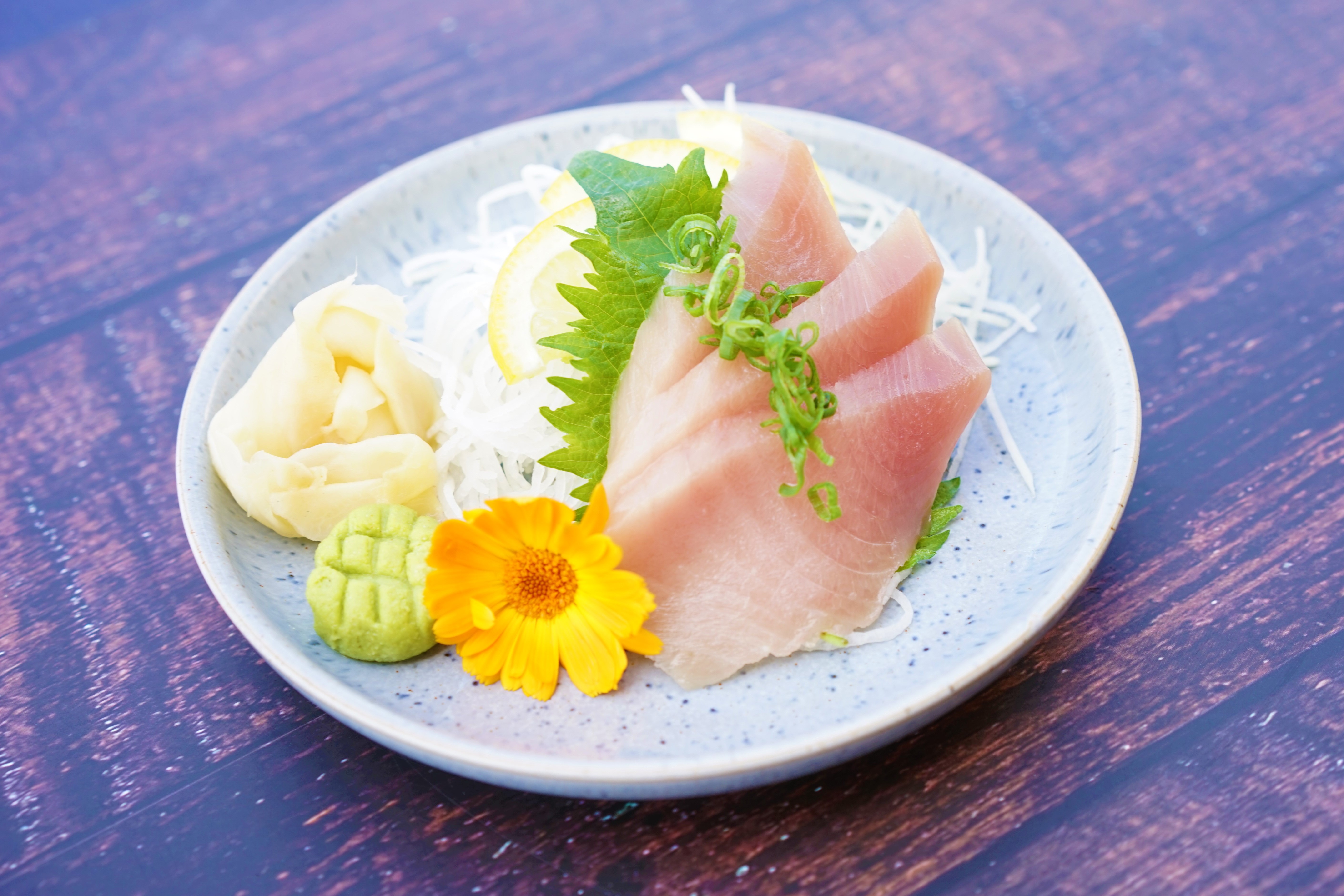 Albacore Sashimi.