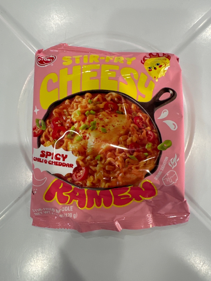 Stir Fry Spicy Chili & Cheddar.