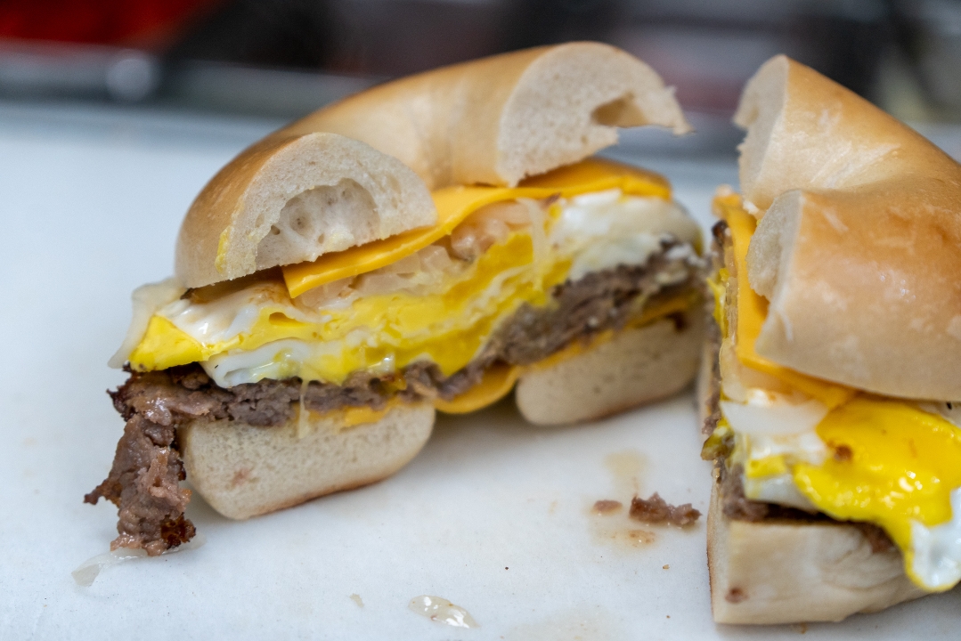 Philly Steak Egg & Cheese.