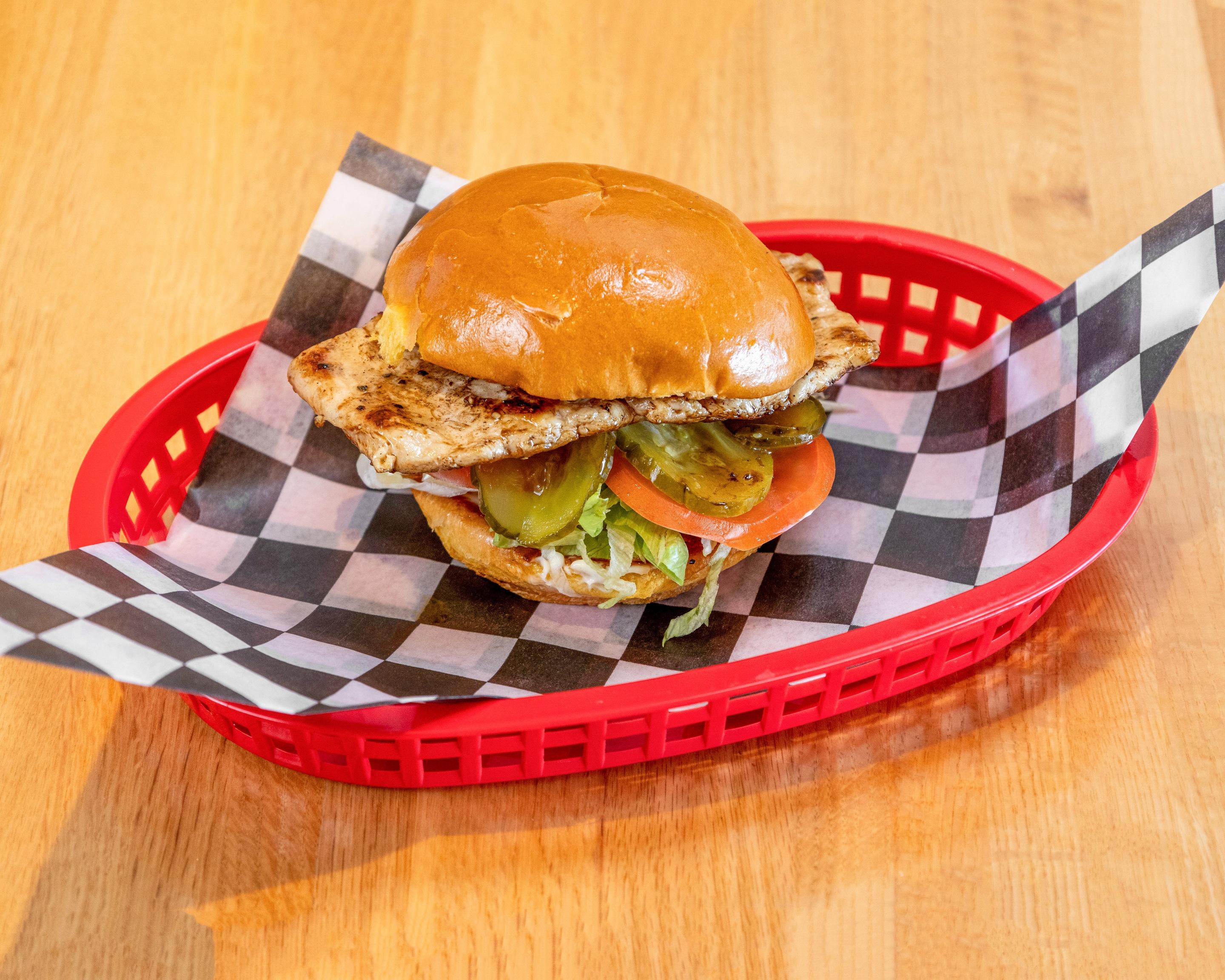 Grilled Chicken Sandwich.