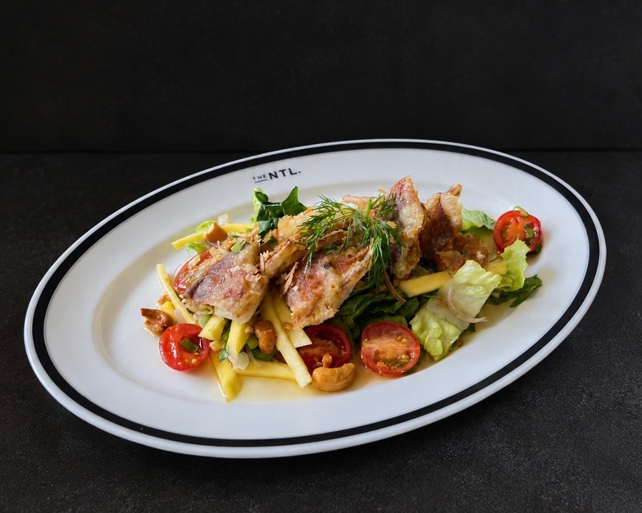 Tempura Soft Shell Crab Salad.