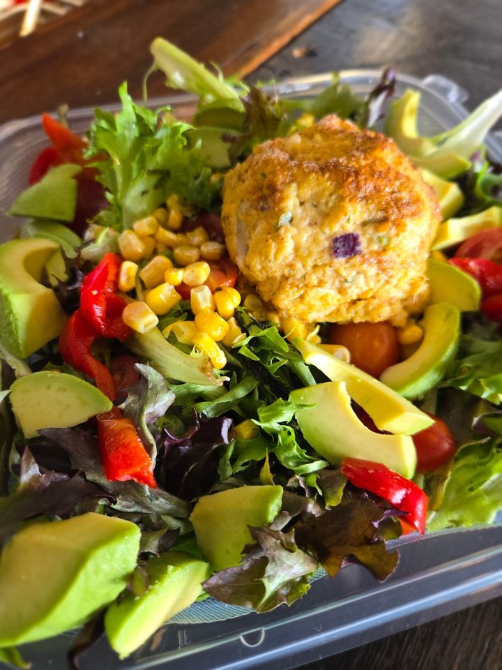 Coastal Crabcake Salad.