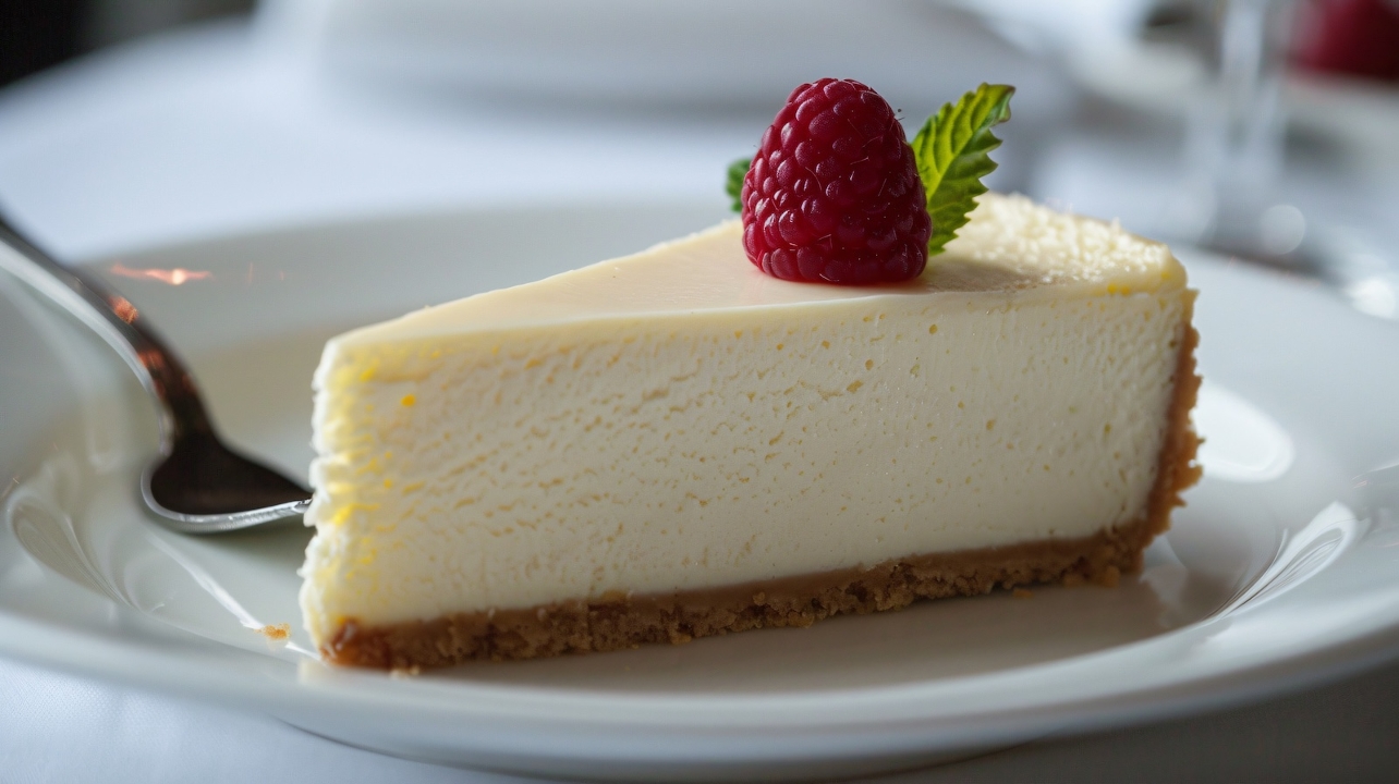 New York cheesecake.