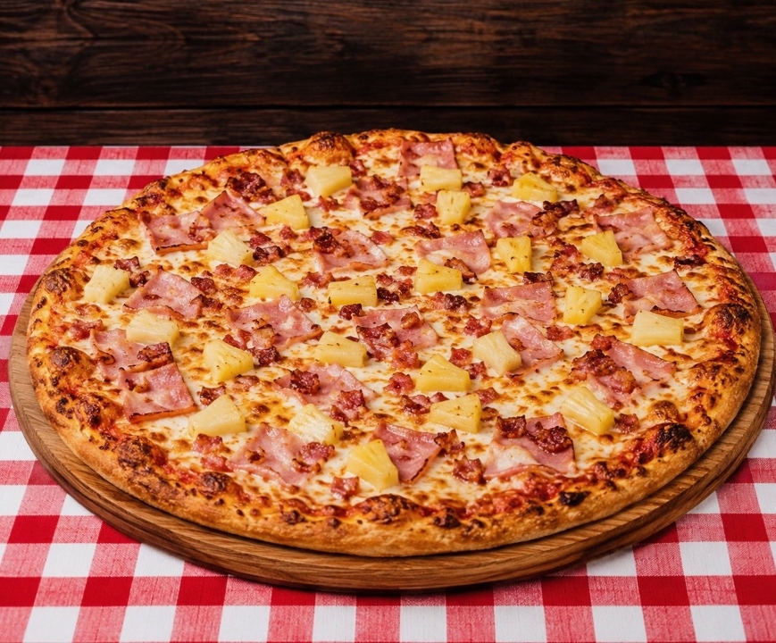 Lg Aloha Hawaiian Pizza 16 (Italian Style).