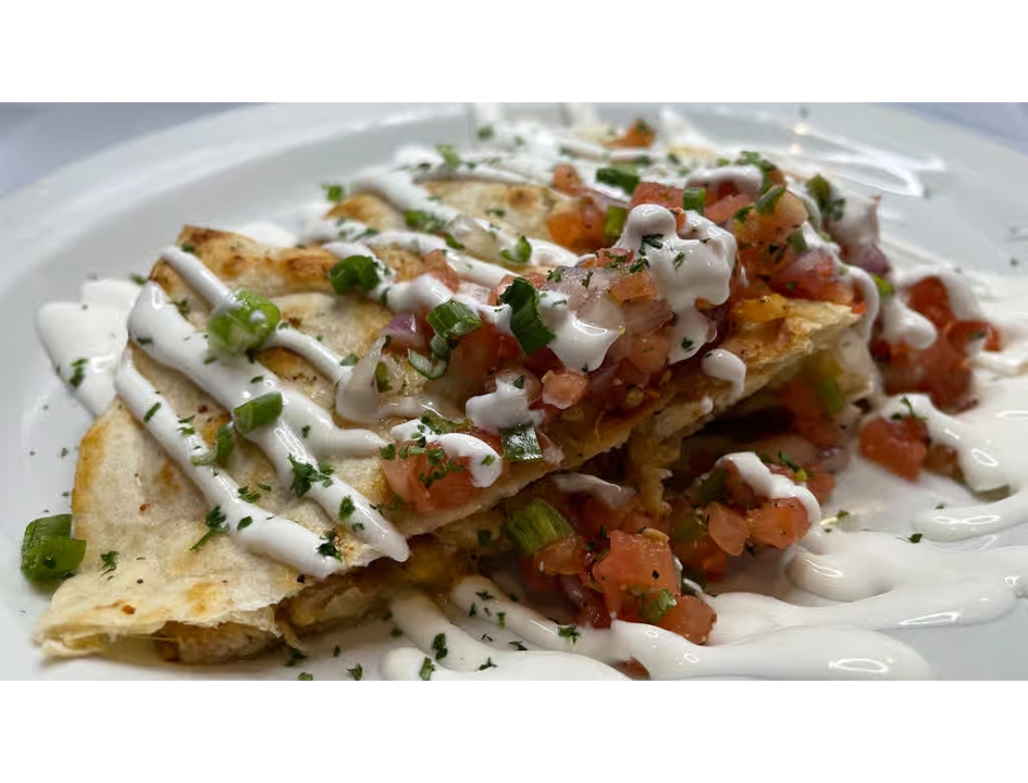 Cheese Quesadilla.