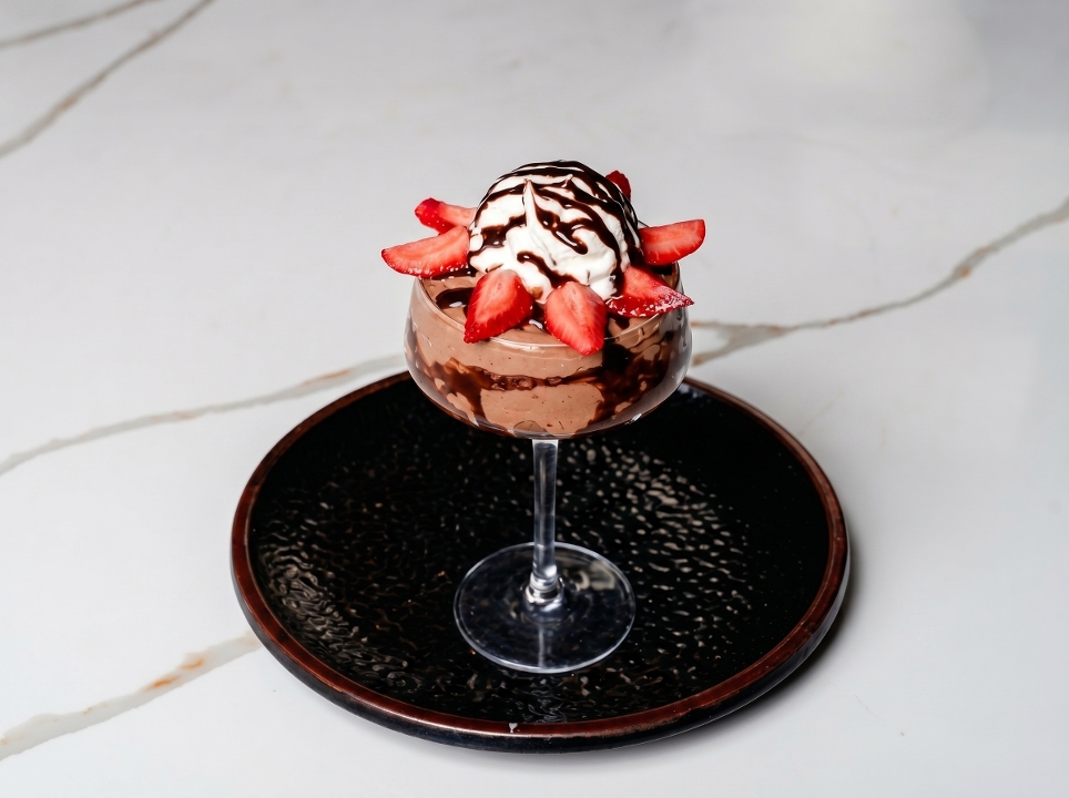 Chocolate Mousse Cups.