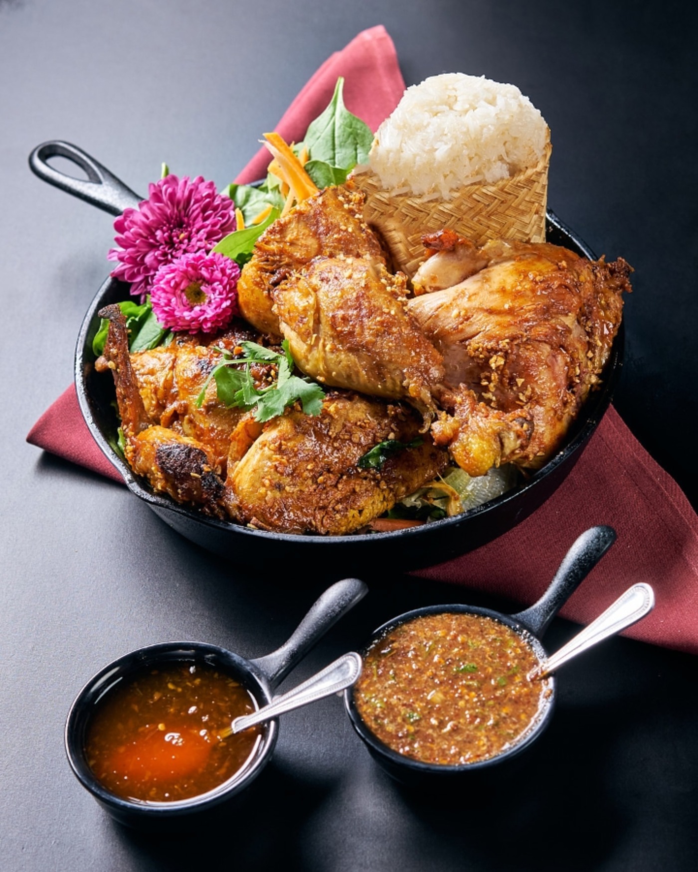 Gai Yang (BBQ Chicken).