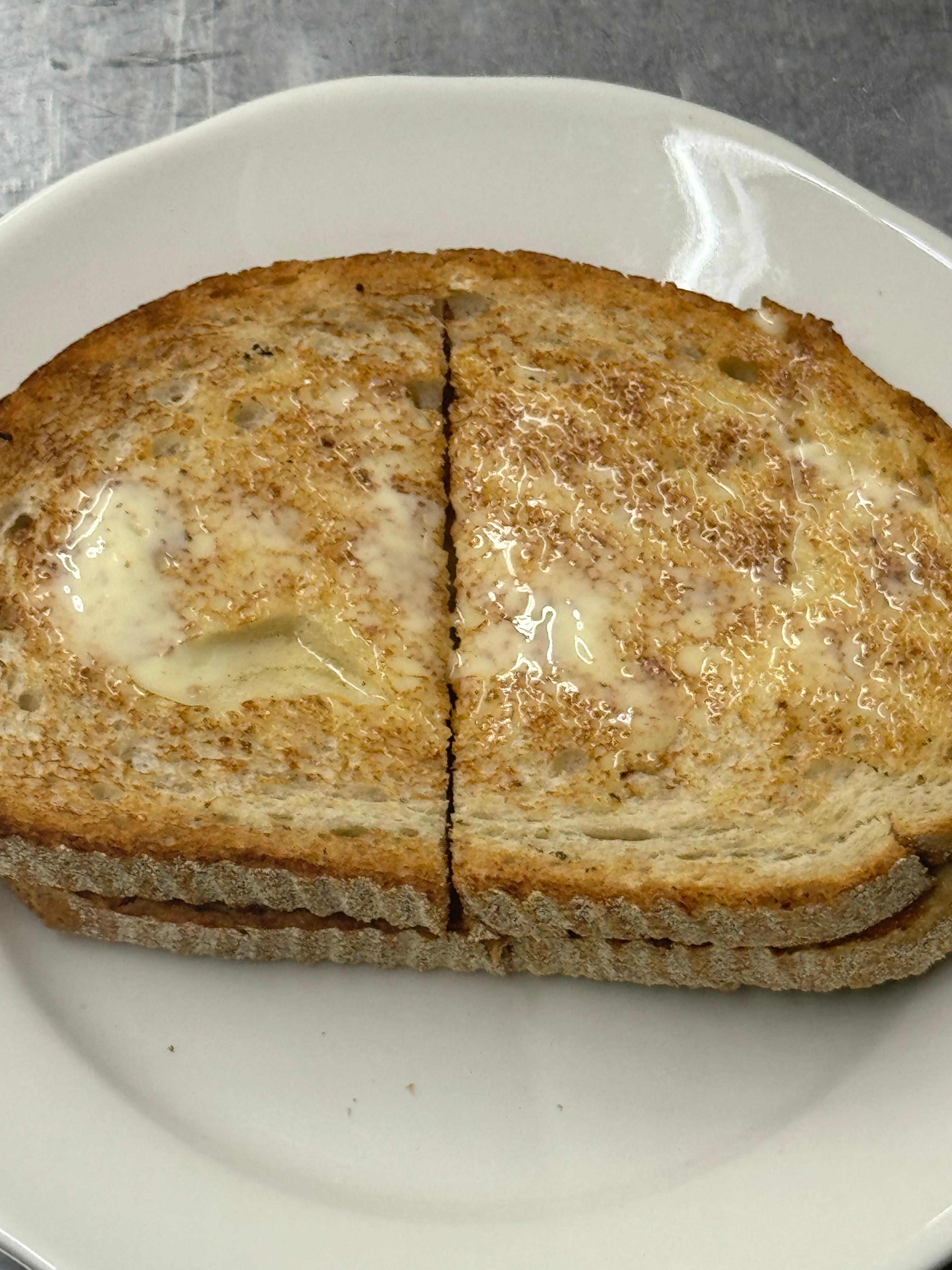 Sourdough toast.