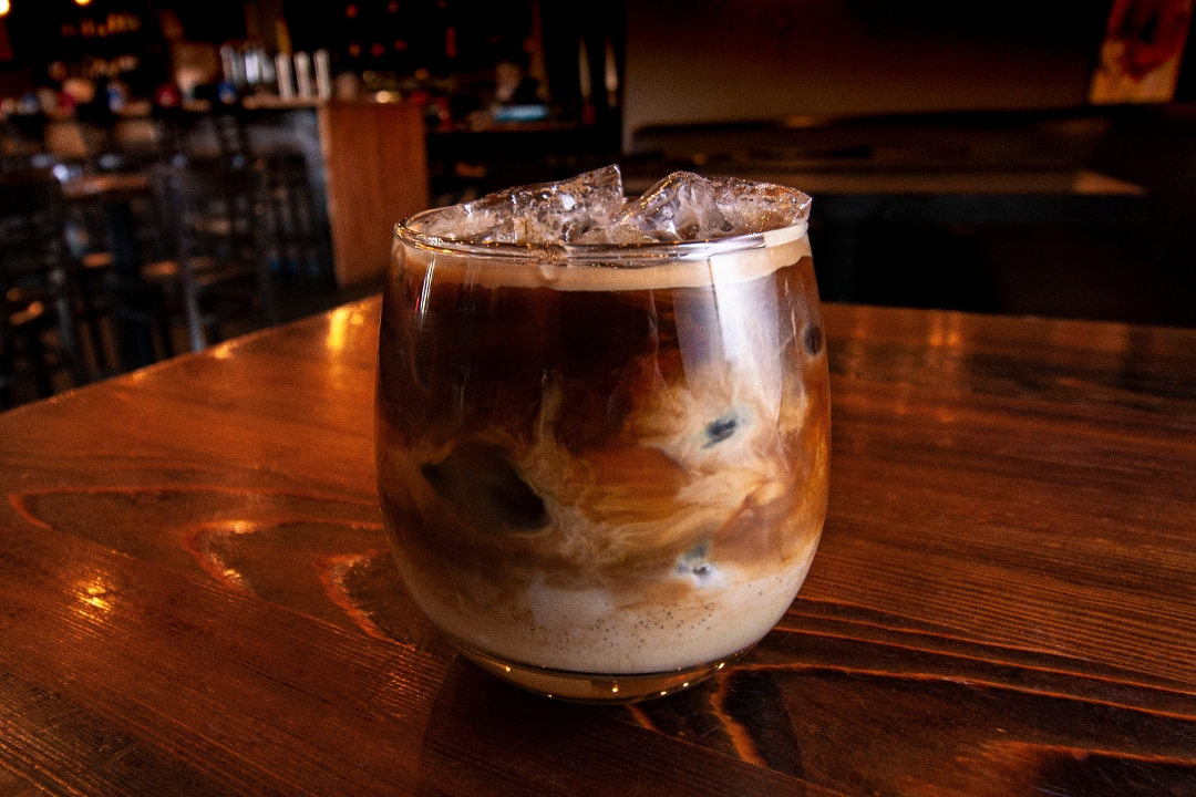 Cortado Frio | Iced Cuban Sweet Latte.