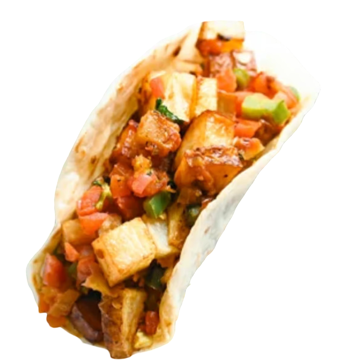 Huevo a la Mexicana Taco.