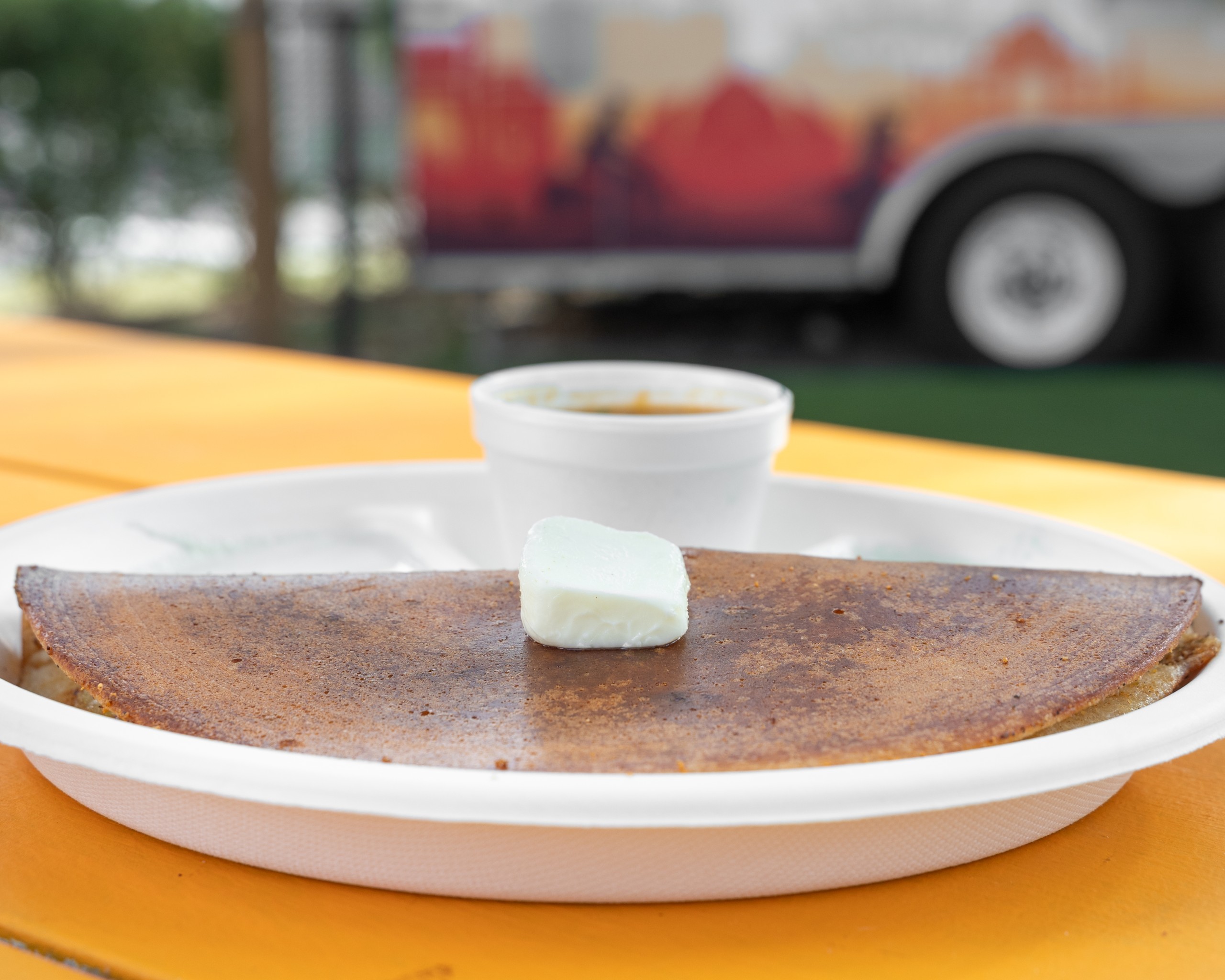 O - Benne Aloo Masala Dosa.