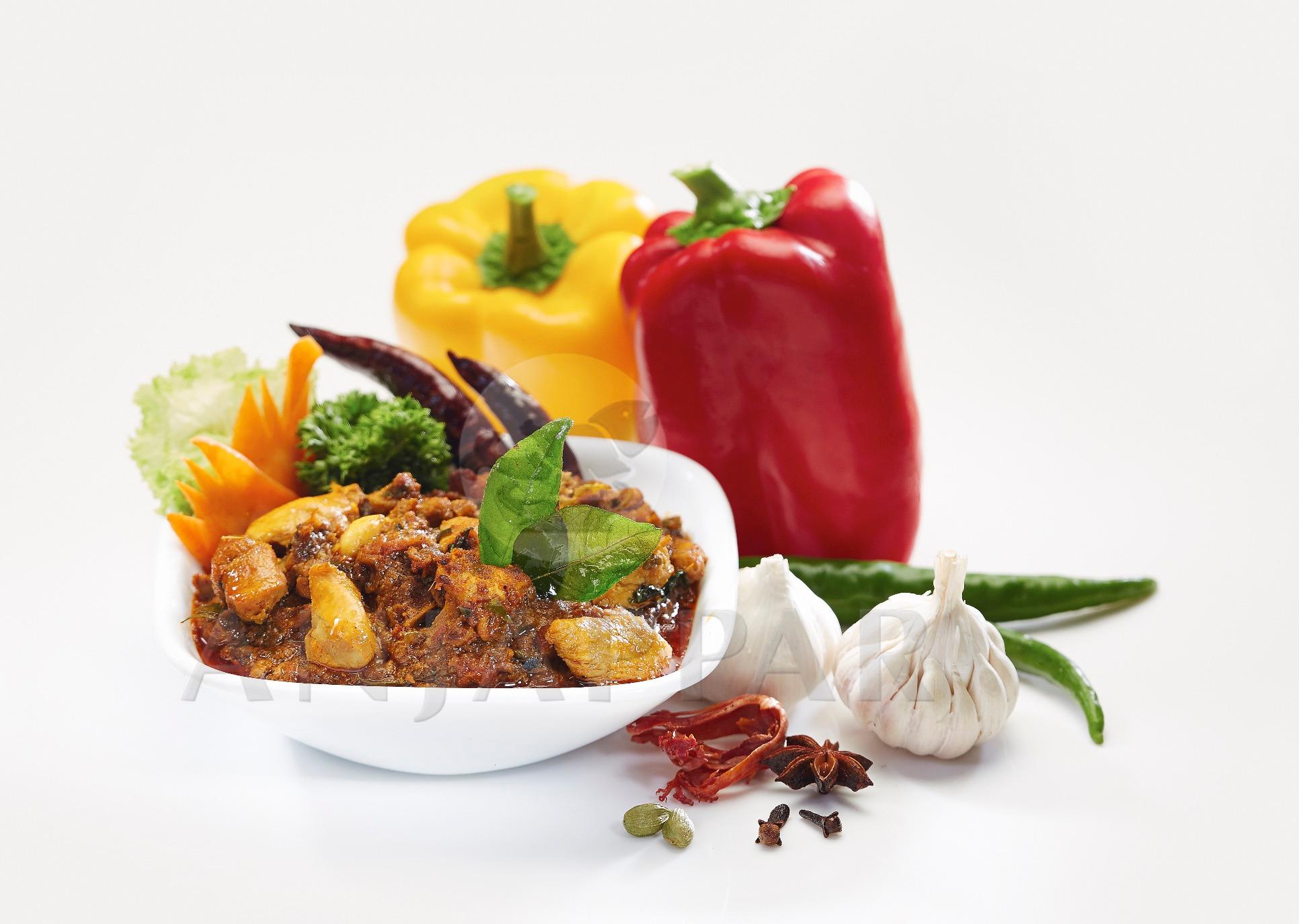 Pepper Chicken Masala.