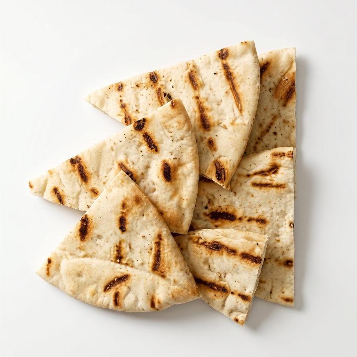 Side pita bread.
