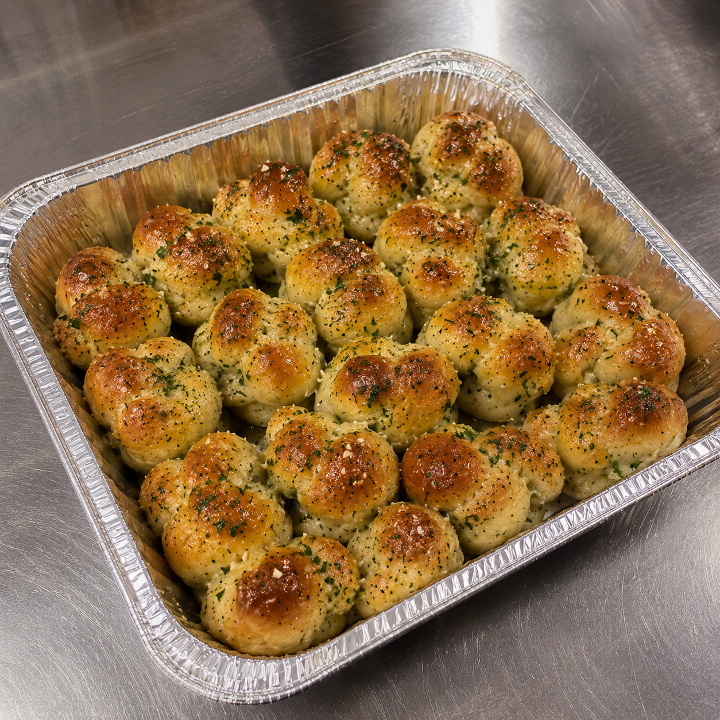 24 Garlic Rolls.