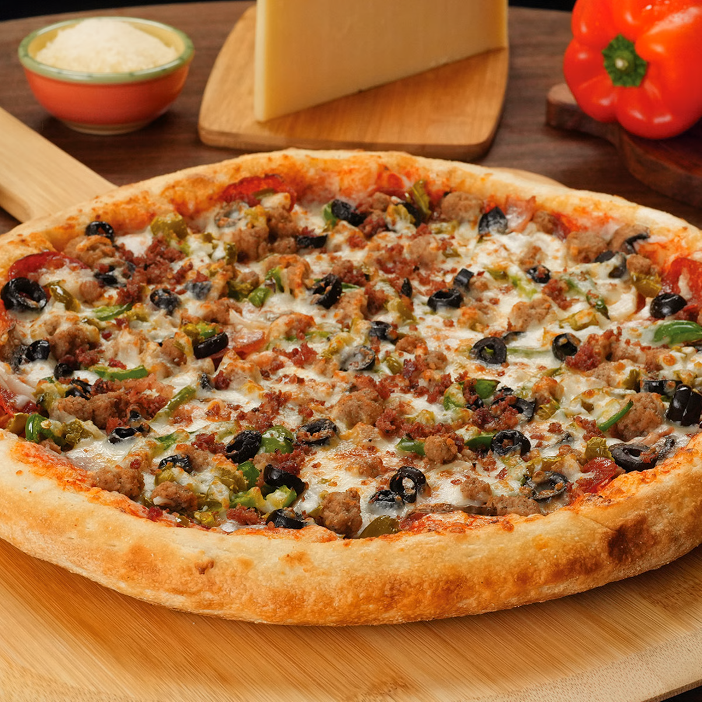 Super Supreme Pizza - Catering.
