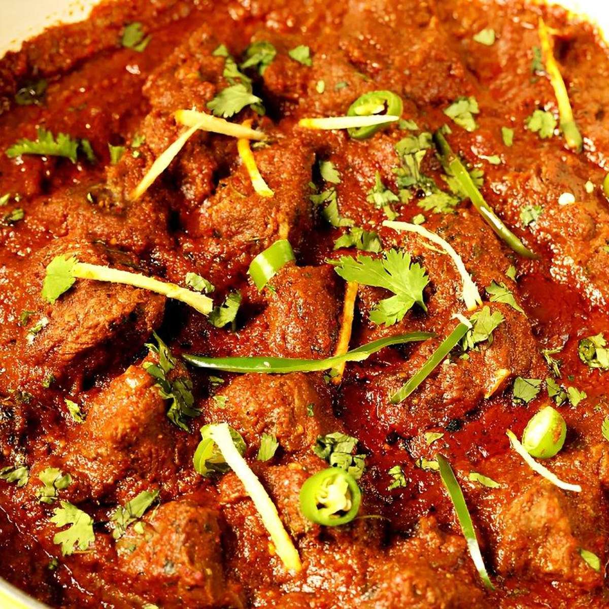 Lamb Kadhai Methiwala.