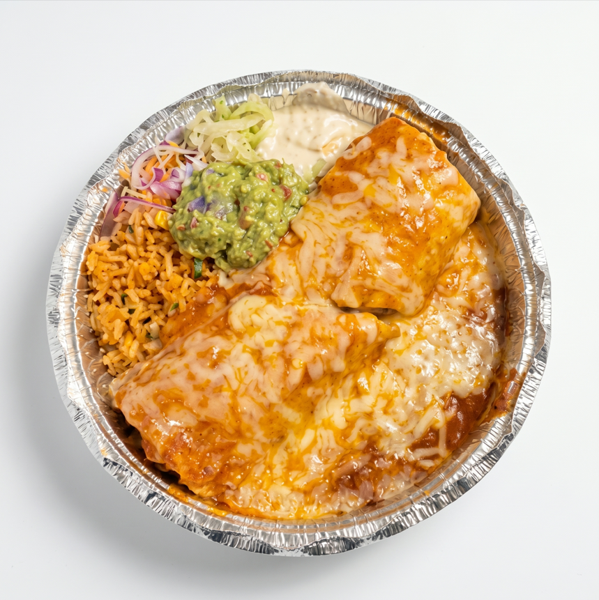 Steak Macho Burrito.