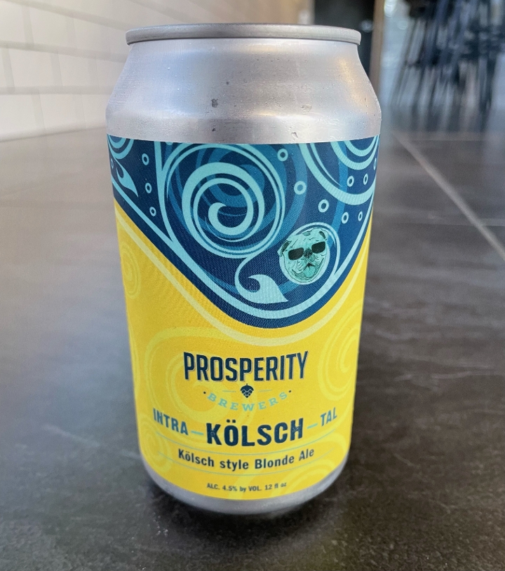 Prosperity Kolsch Blonde Ale.