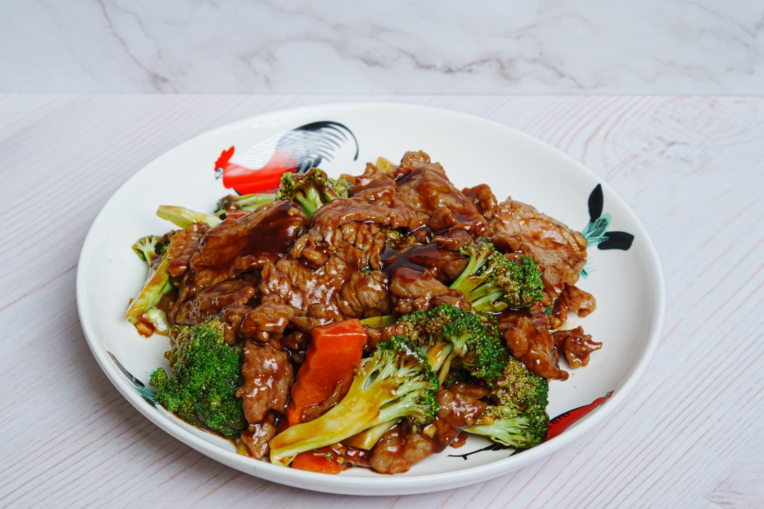Beef with Broccoli Dinner 芥兰牛.