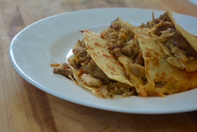Carnitas Quesadilla.