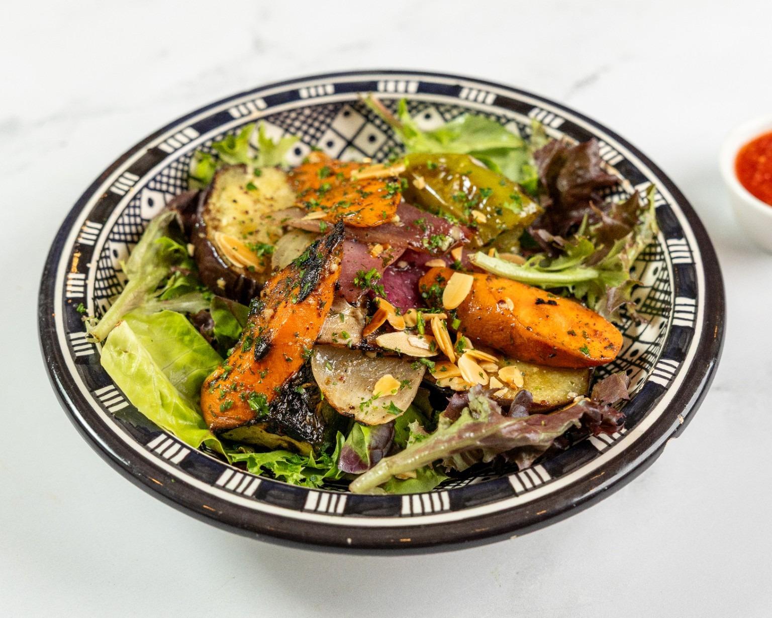 Charred Vegetables.