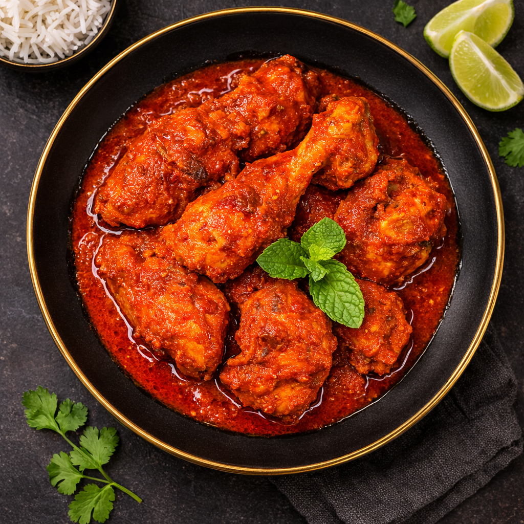 Chicken Vindaloo.
