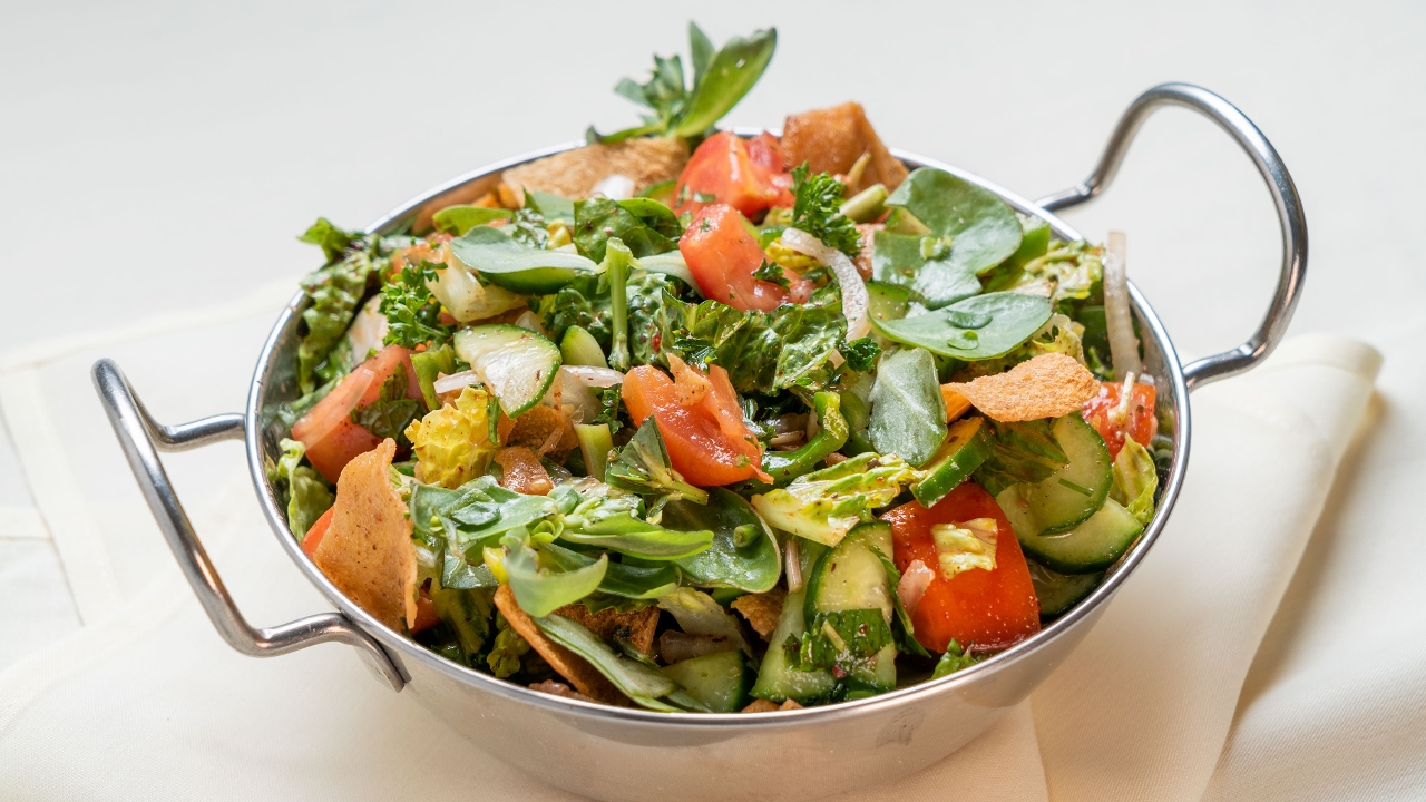 The Great Fattoush Salad.