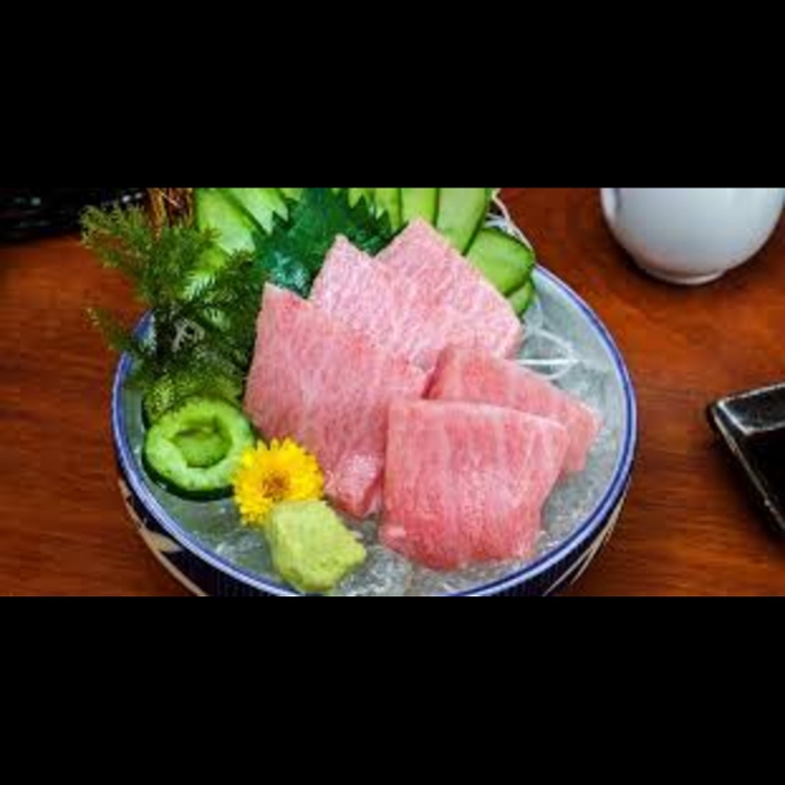 3 Pc Sashimi Bluefin "Akami" and 3 Pc "Toro".