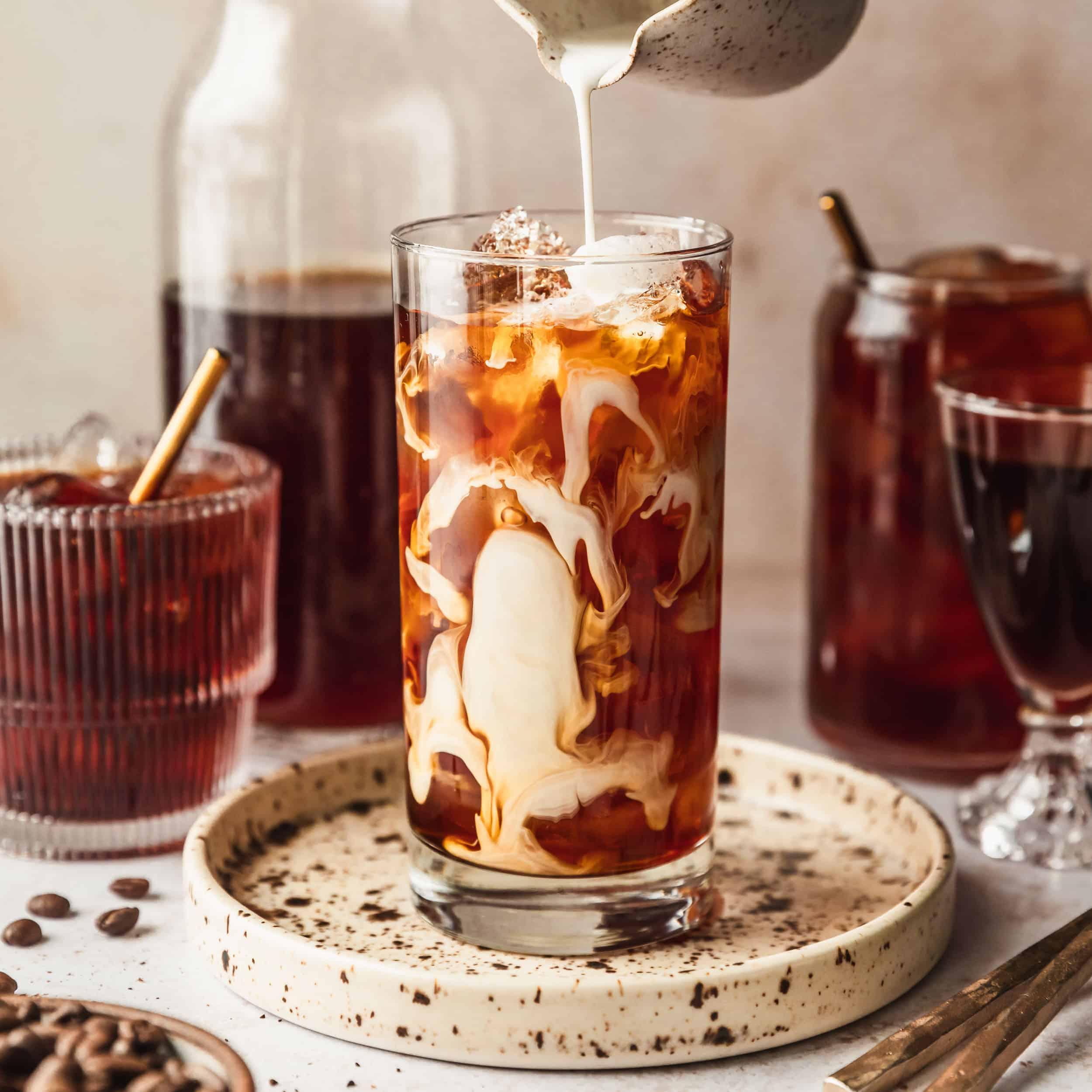 Iced Cafe Latte.