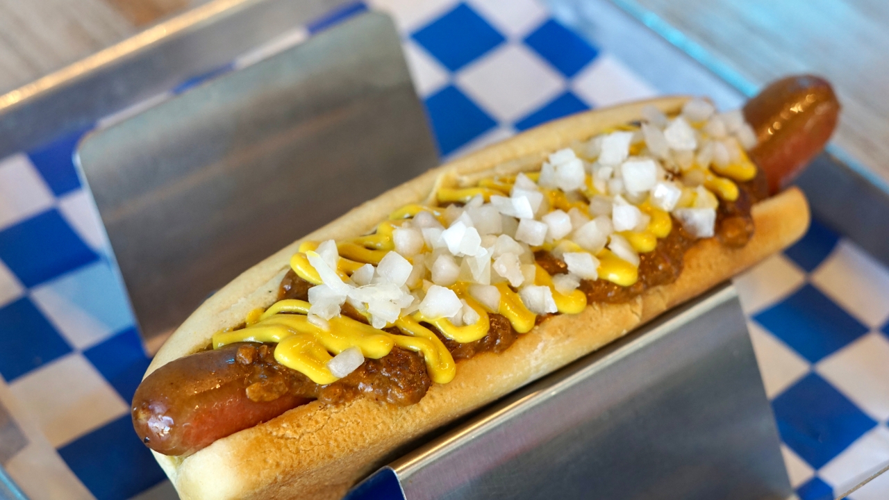 One Detroit Coney Dog.