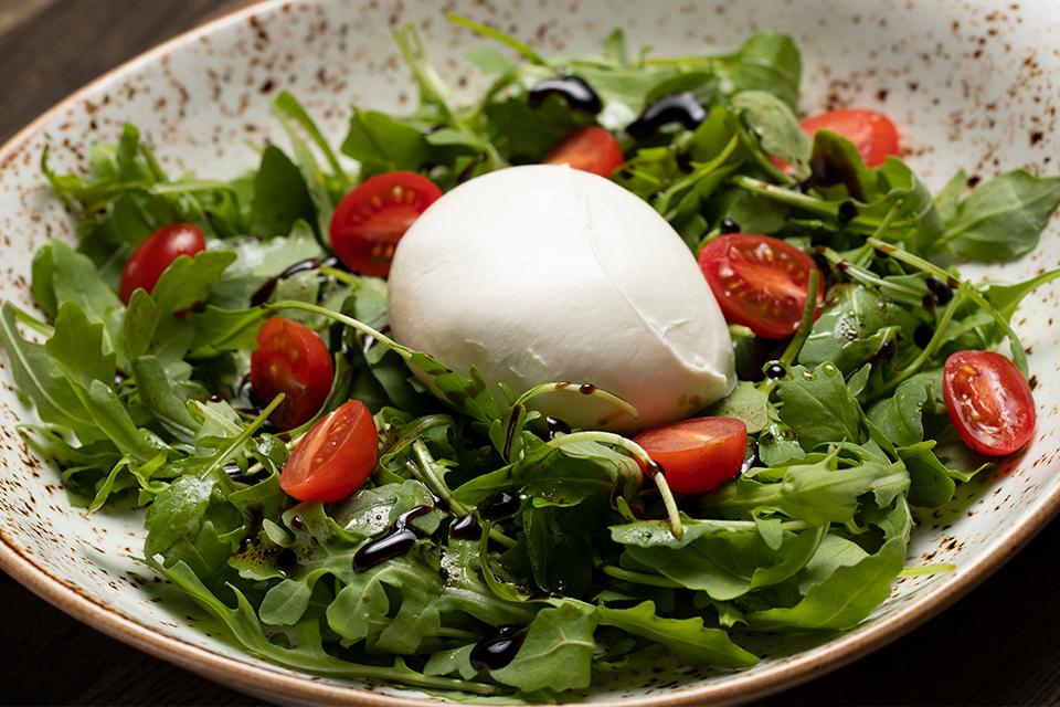 Burrata Cheese Salad.
