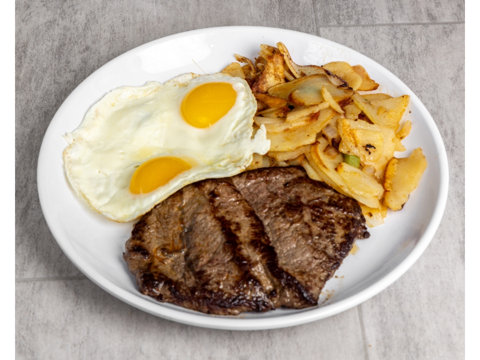 Two Egg Steak.