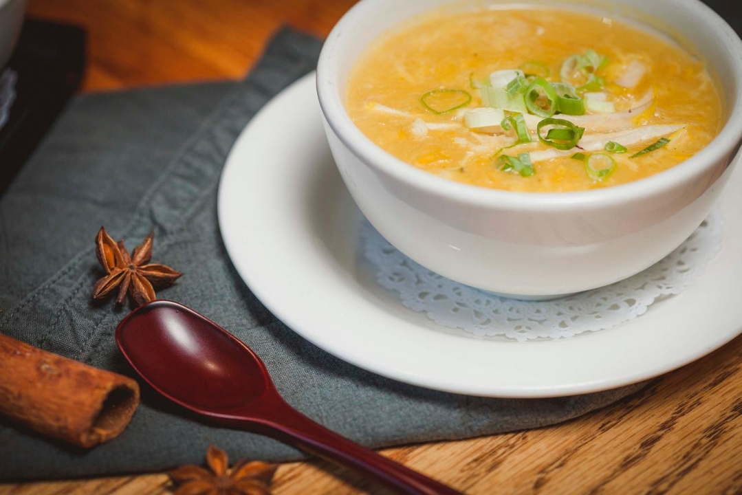 Sweet Corn Soup.