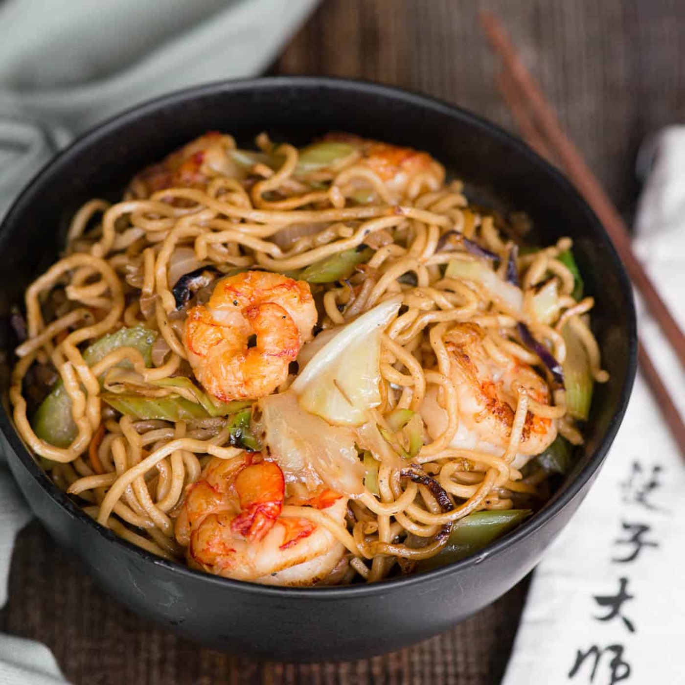 Shrimp Chow Mein (Large).