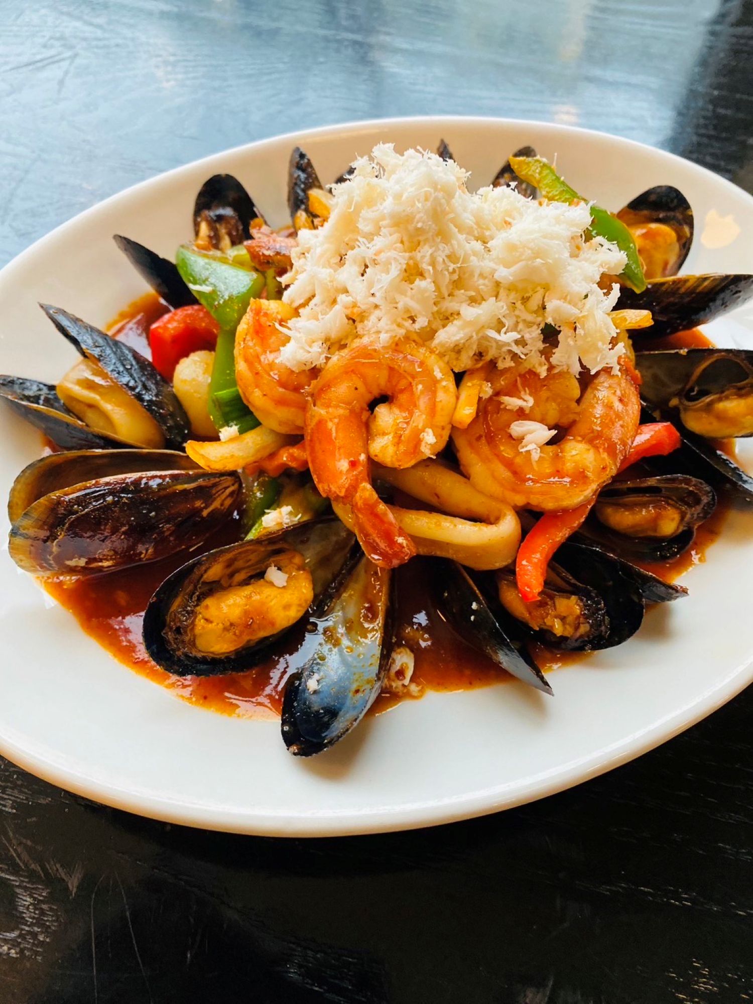 Seafood Combination.